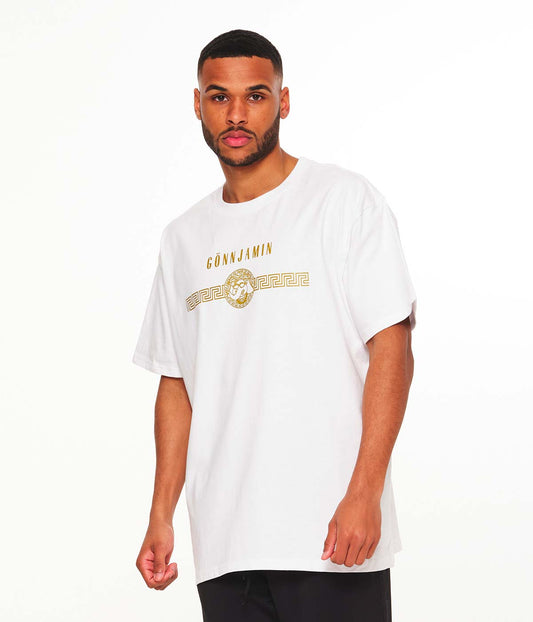 Gold T-Shirt IV - weiß